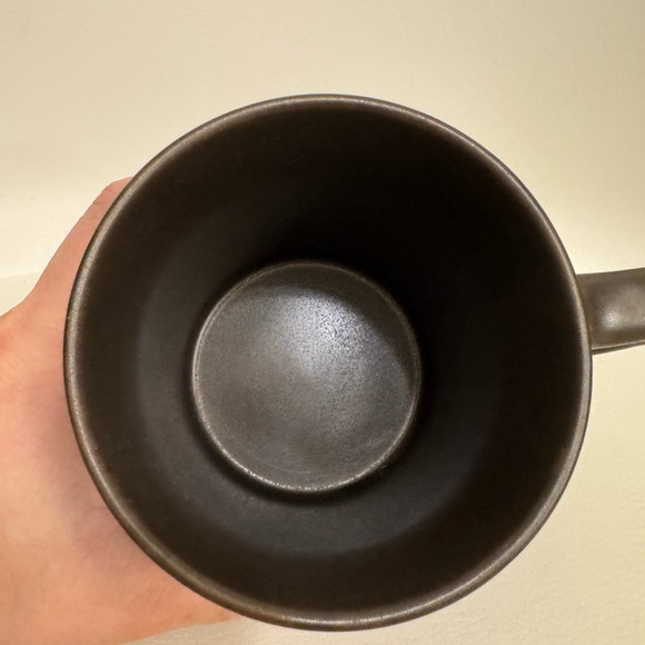 Starbucks 2018 Dark Brown Matte and White Coffee Cup Mug - Picture 4 of 4